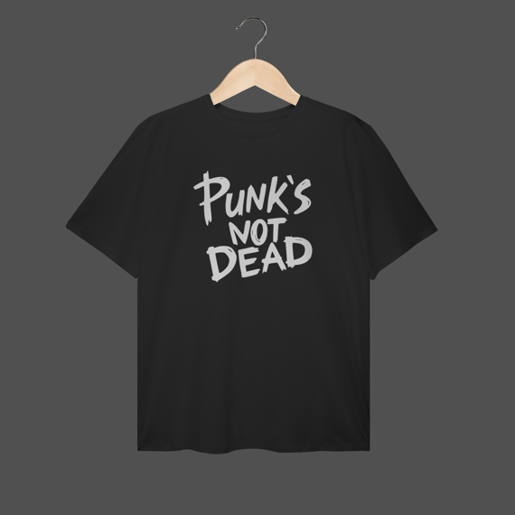 Camiseta Plus Size | Punk's Not Dead