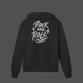 Nome do produto Moletom C/ Zíper Prime | Rock And Roll