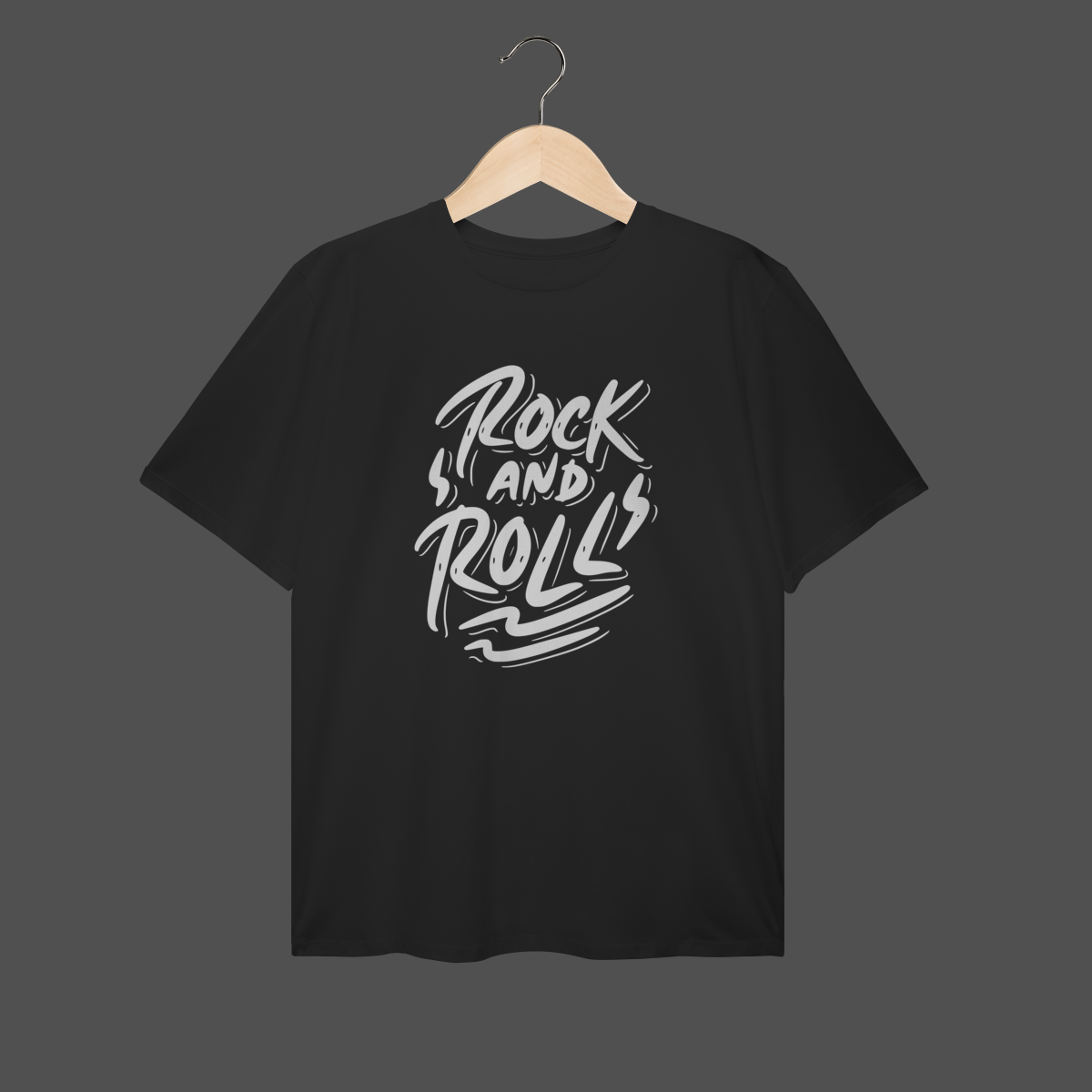 Nome do produto: Camiseta Plus Size | Rock And Roll