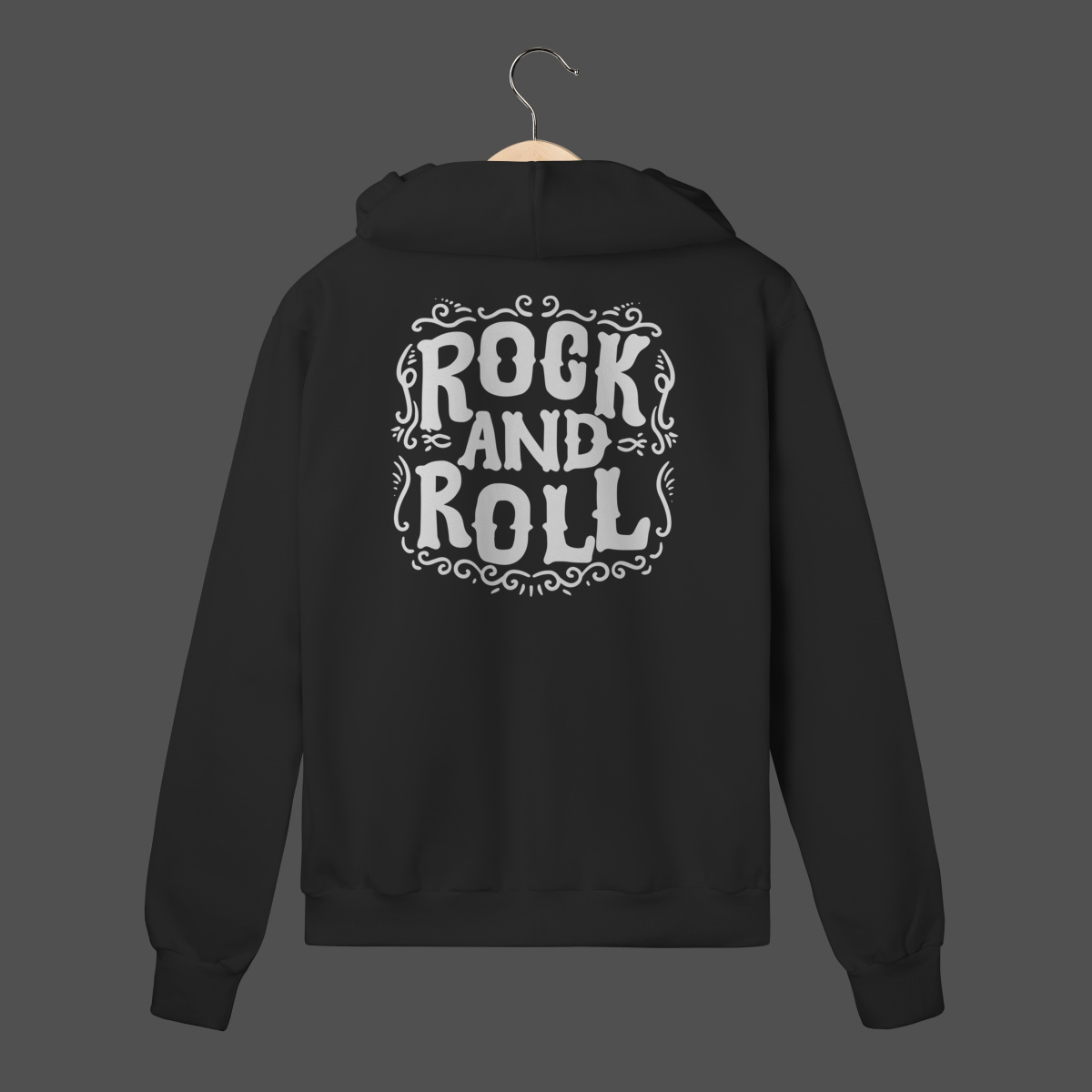 Nome do produto: Moletom C/ Zíper Prime | Rock And Roll