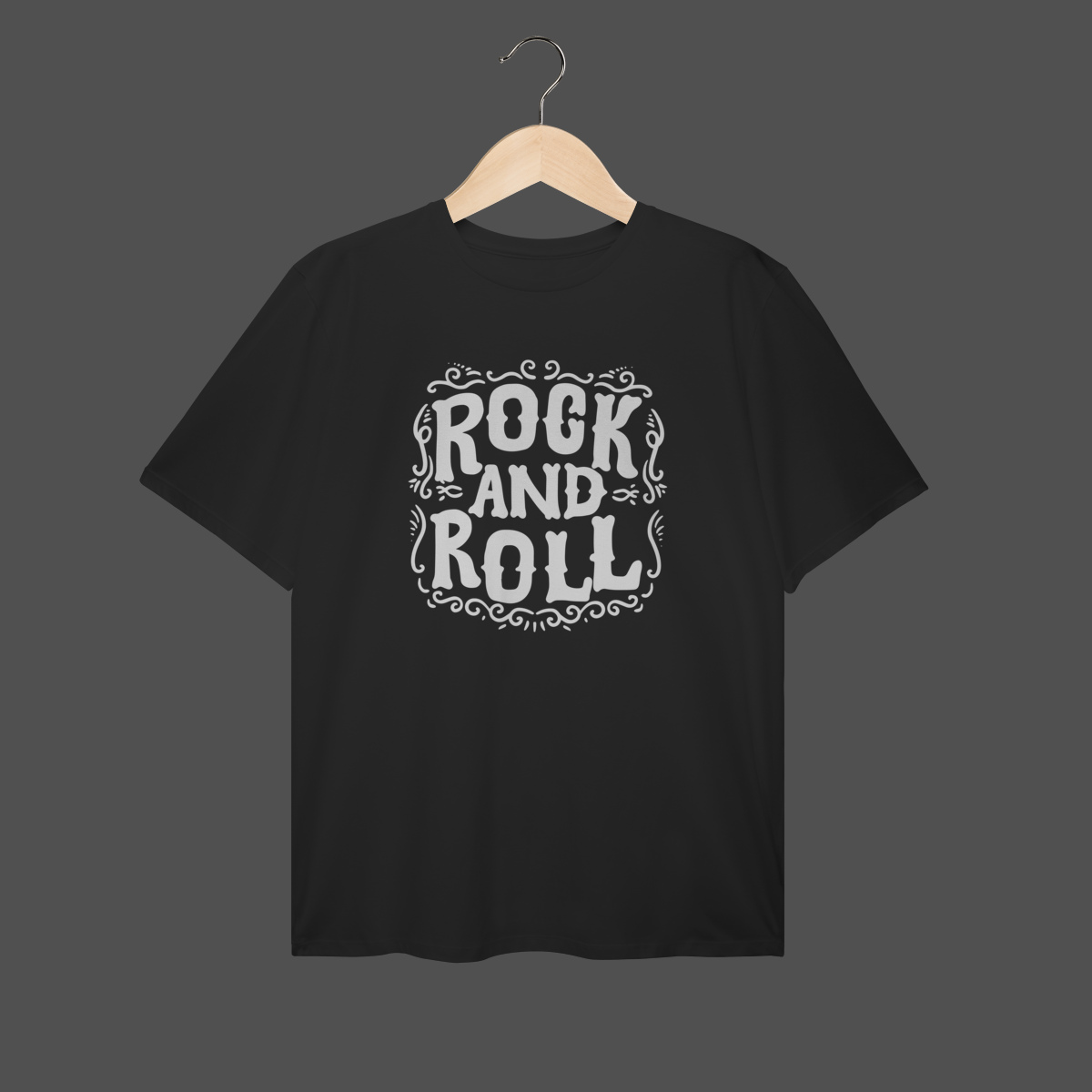 Nome do produto: Camiseta Plus Size | Rock And Roll