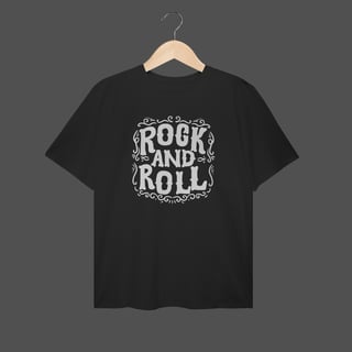 Nome do produto Camiseta Plus Size | Rock And Roll