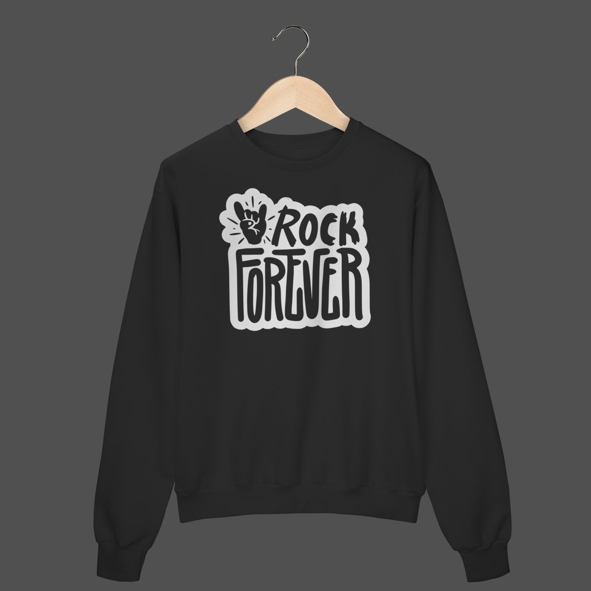 Nome do produto: Moletom Fechado Prime | Rock Forever