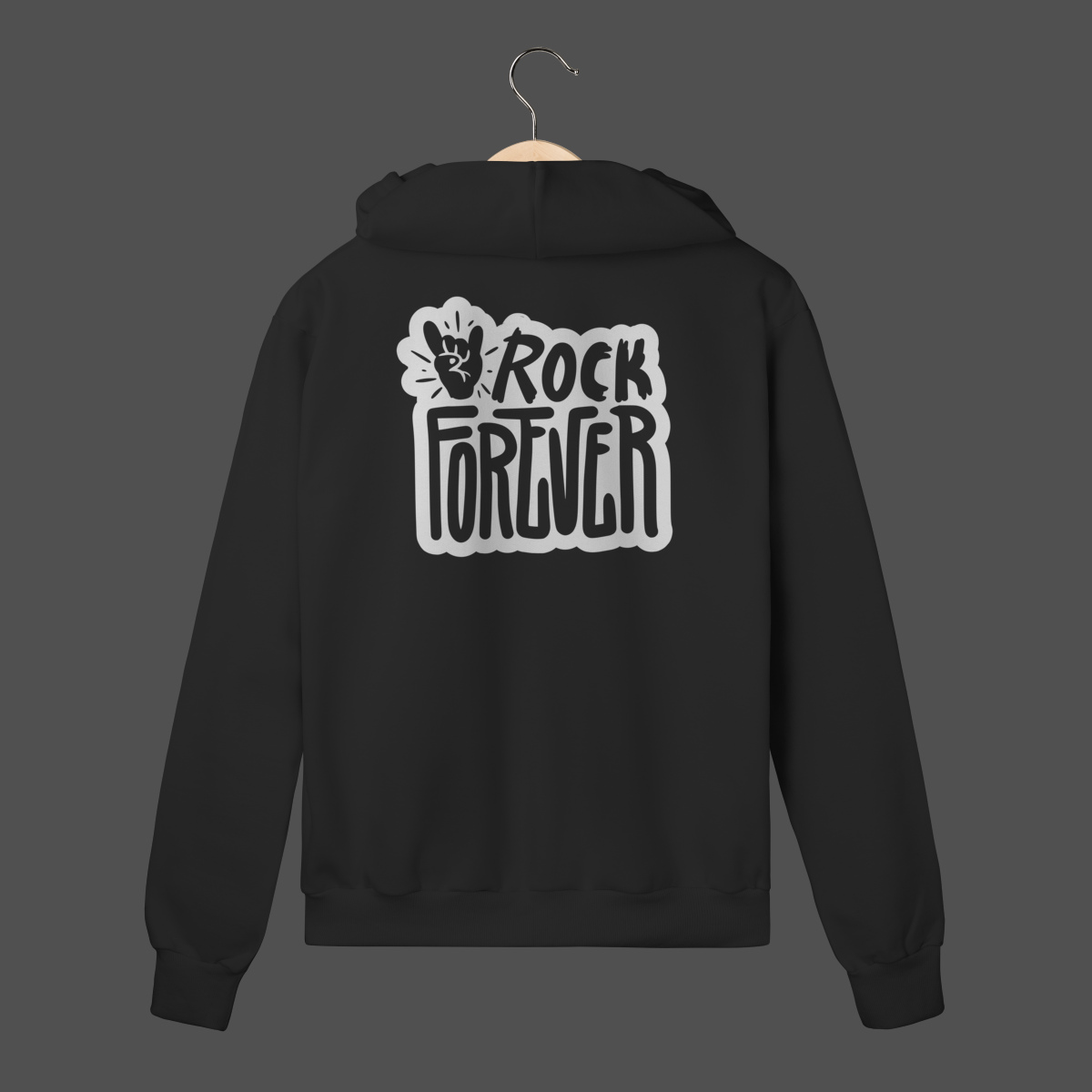 Nome do produto: Moletom C/ Zíper Prime | Rock Forever