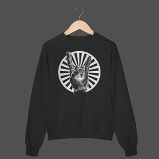 Nome do produto Moletom Fechado Prime | Rock