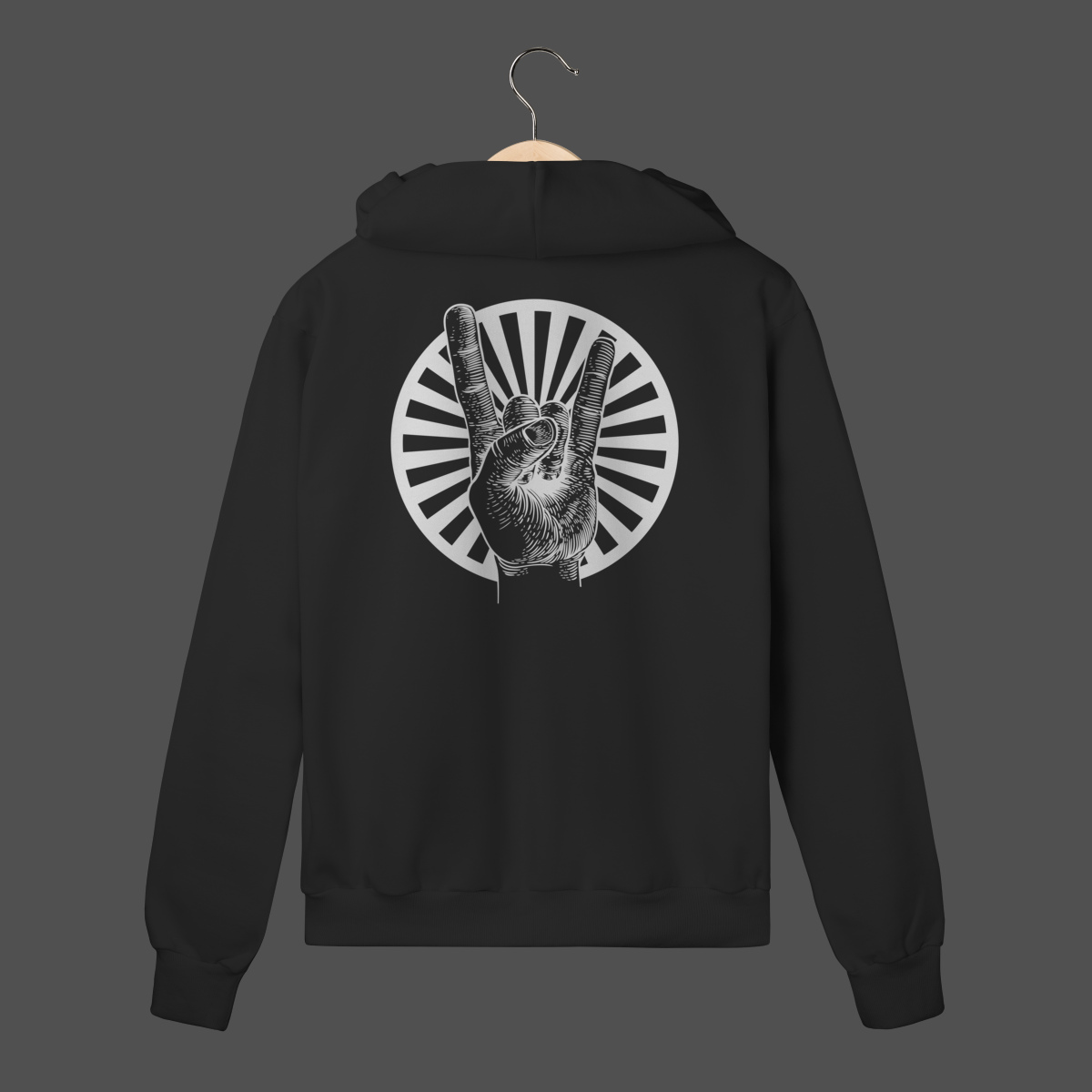 Nome do produto: Moletom C/ Zíper Prime | Rock