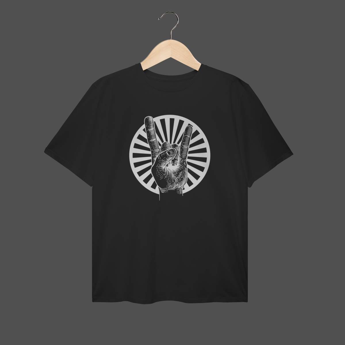 Nome do produto: Camiseta Plus Size | Rock