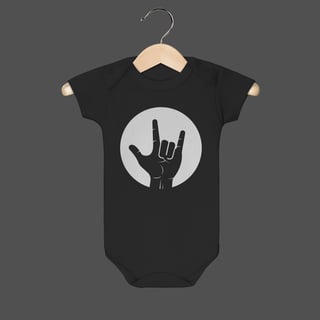 Nome do produto Body Infantil | Rock