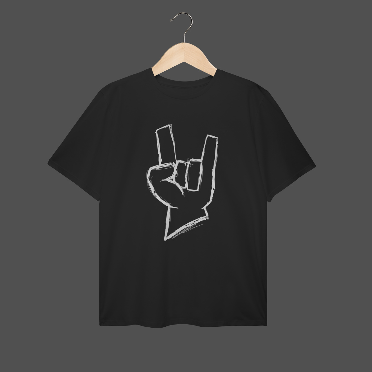 Nome do produto: Camiseta Plus Size | Rock