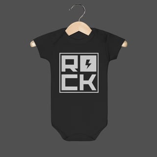 Nome do produto Body Infantil | Rock