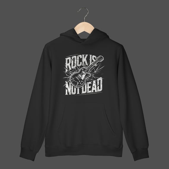 Moletom Canguru Prime | Rock Is Not Dead