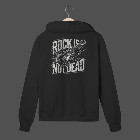 Moletom C/ Zíper Prime | Rock Is Not Dead