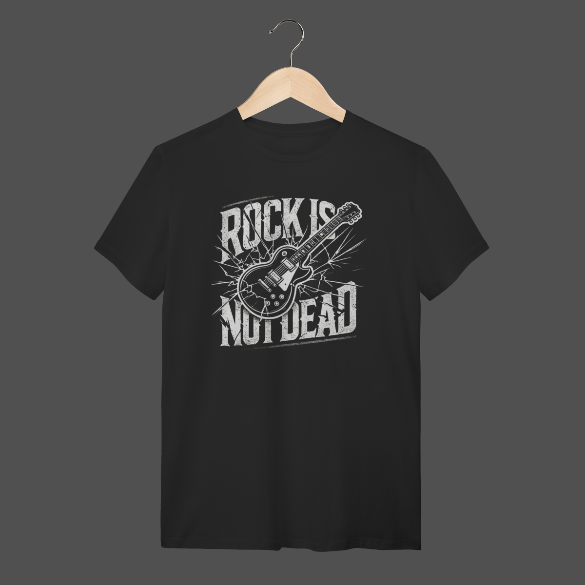 Nome do produto: Camiseta Quality | Rock Is Not Dead