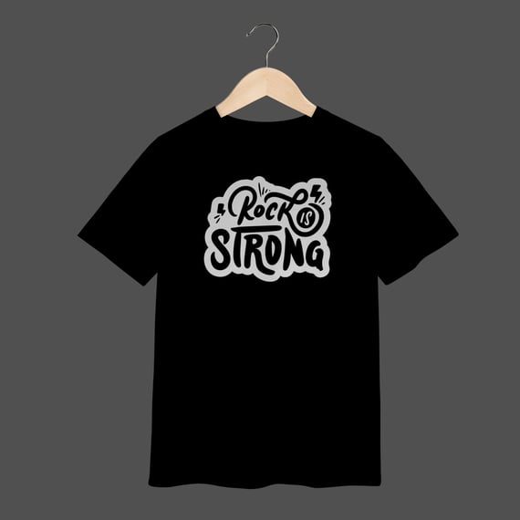 Camiseta Infantil (2 a 8) | Rock Is Strong