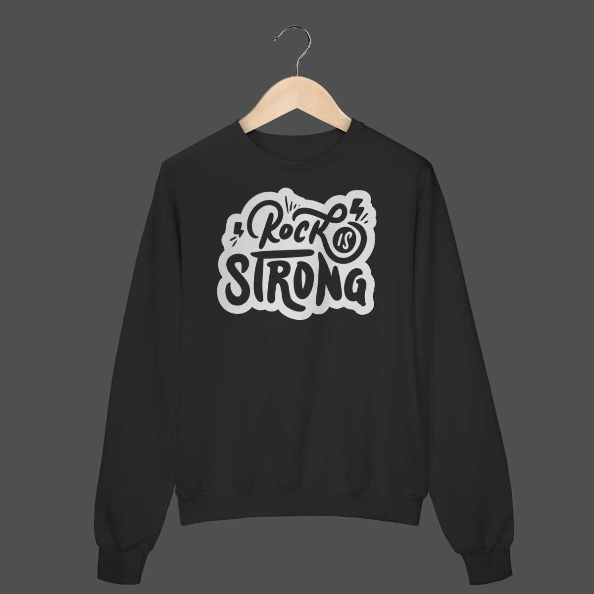 Nome do produto: Moletom Fechado Prime | Rock Is Strong