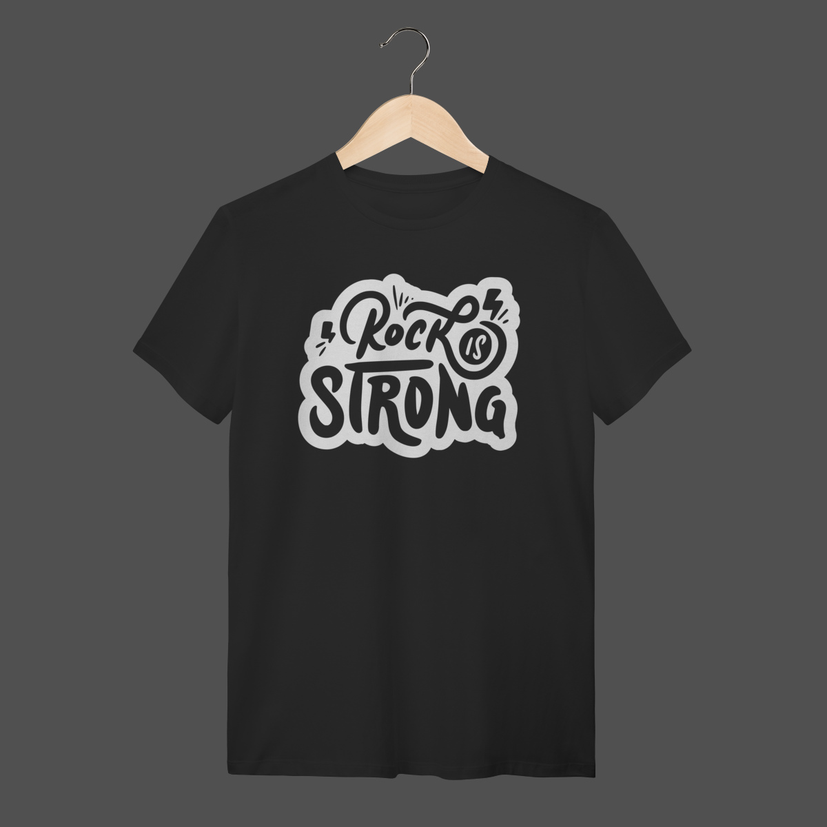 Nome do produto: Camiseta Quality | Rock Is Strong