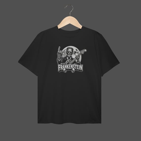 Camiseta Plus Size | Rock Frankenstein