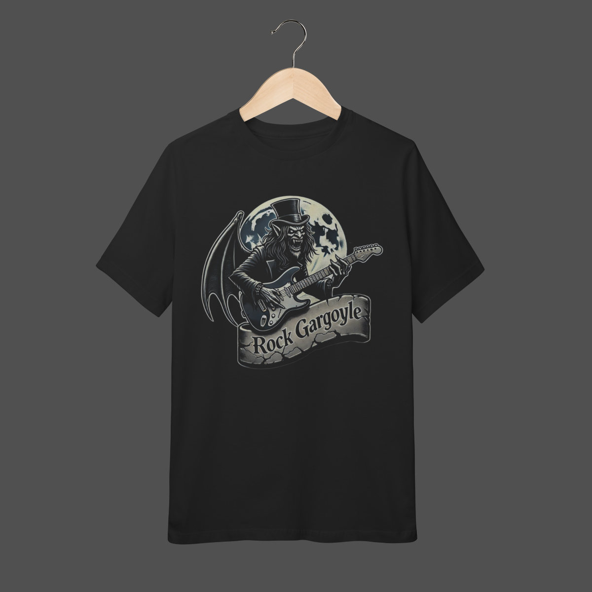 Nome do produto: Camiseta Infantil (10 a 14) | Rock Gargoyle