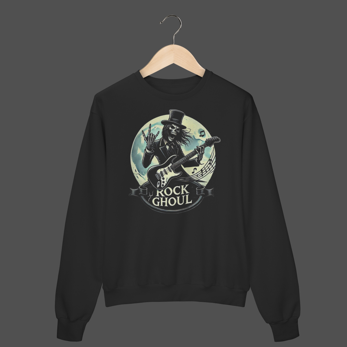 Nome do produto: Moletom Fechado Prime | Rock Ghoul