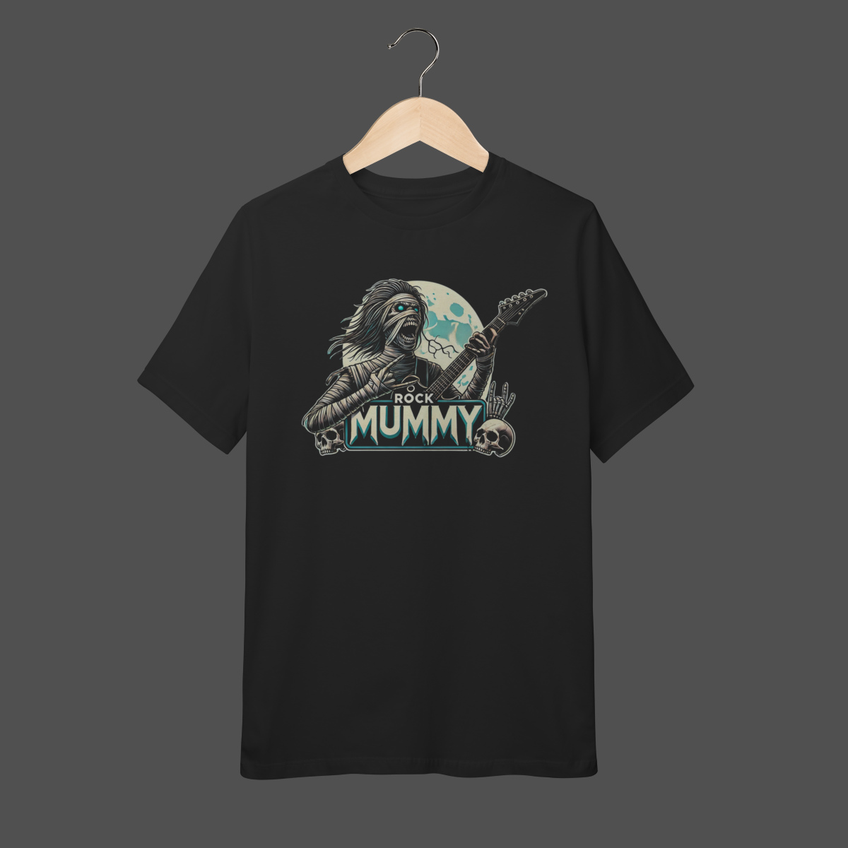 Nome do produto: Camiseta Infantil (10 a 14) | Rock Mummy