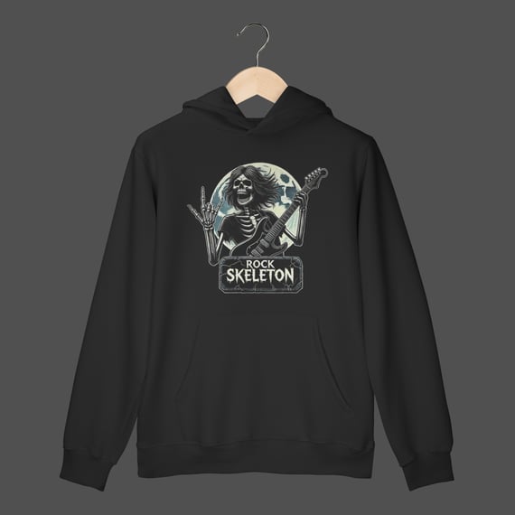 Moletom Canguru Prime | Rock Skeleton