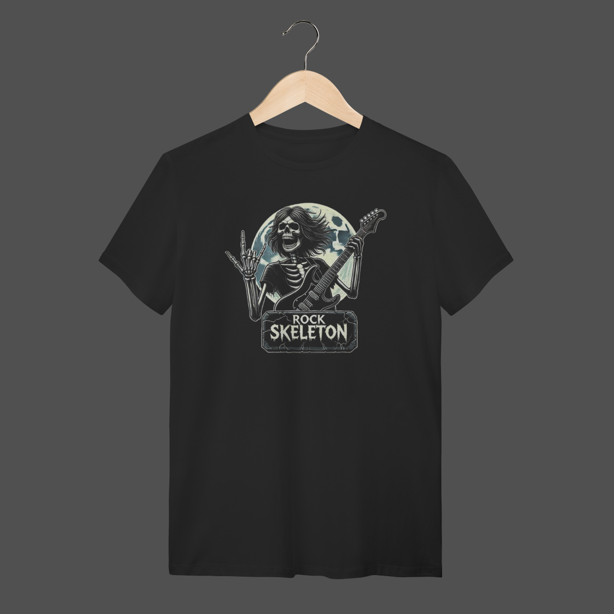 Nome do produto: Camiseta Quality | Rock Skeleton