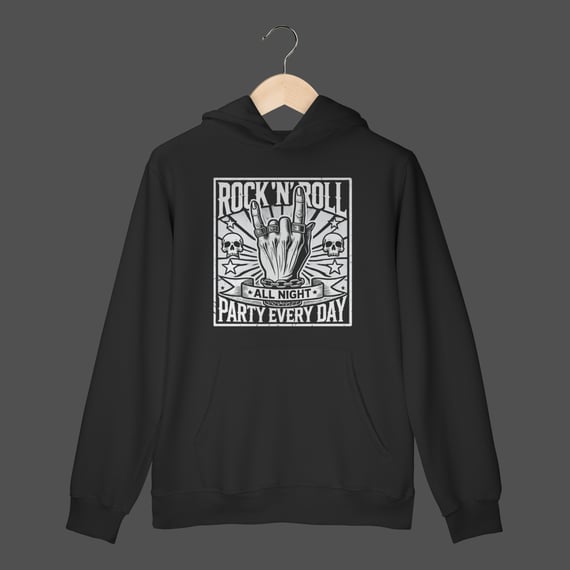 Moletom Canguru Prime | Rock'n'Roll All Night