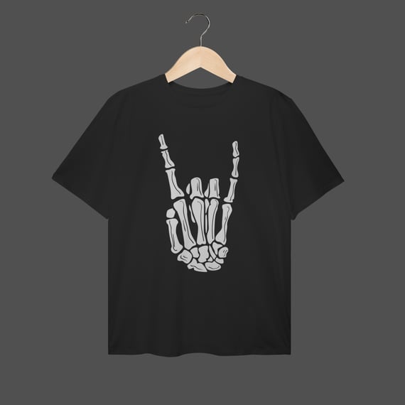 Camiseta Plus Size | Rock Hand