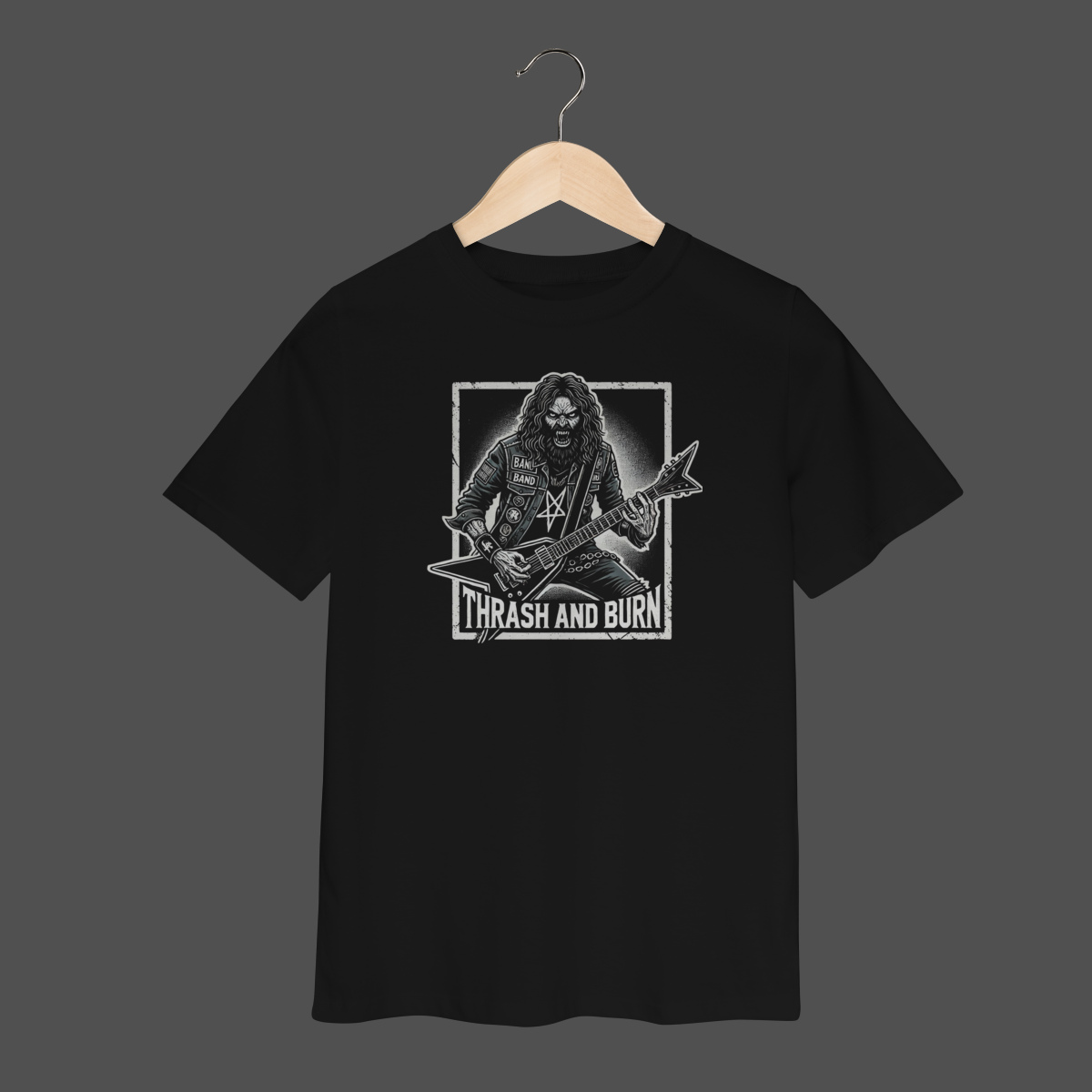 Nome do produto: Camiseta Infantil (2 a 8) | Thrash And Burn