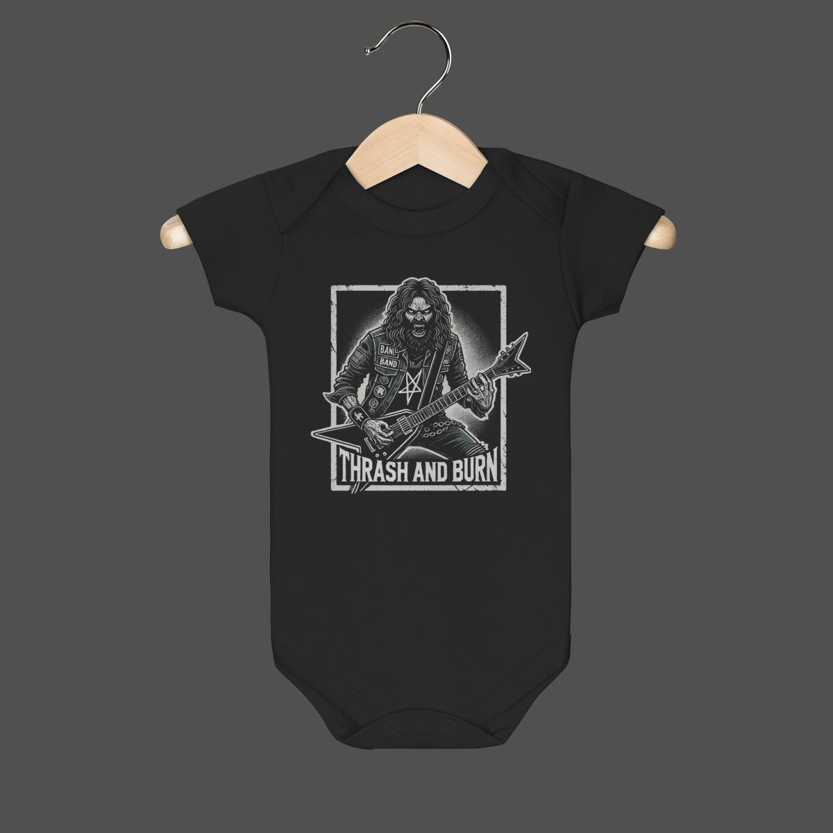 Nome do produto: Body Infantil | Thrash And Burn