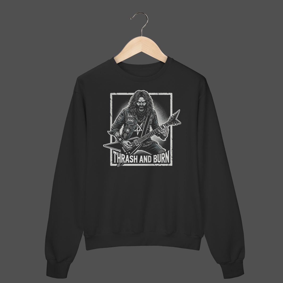 Nome do produto: Moletom Fechado Prime | Thrash And Burn