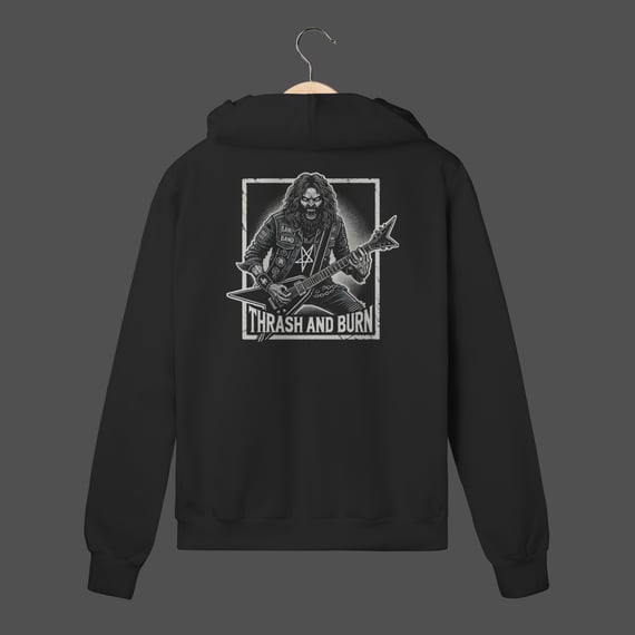 Moletom C/ Zíper Prime | Thrash And Burn