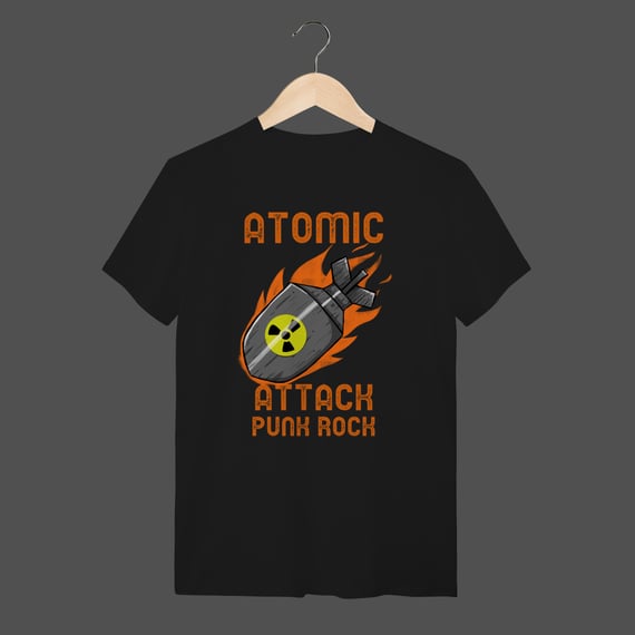 Camiseta Quality | Atomic Attack - Punk Rock