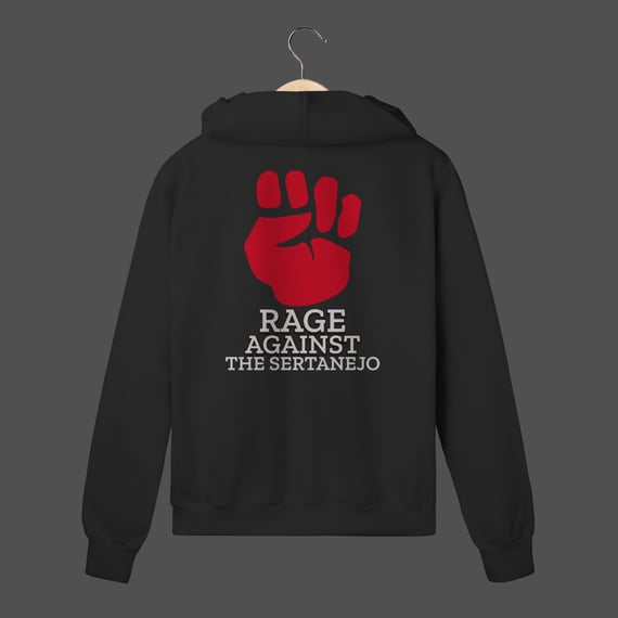 Moletom C/ Zíper Prime | Rage Against The Sertanejo