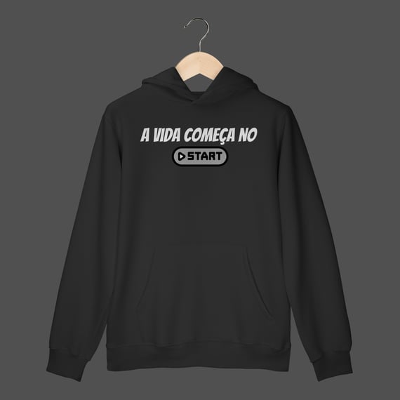 Moletom Canguru Prime | A Vida Começa no Start