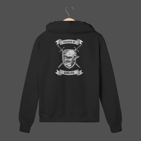 Moletom C/ Zíper Prime | Caçador de Goblins