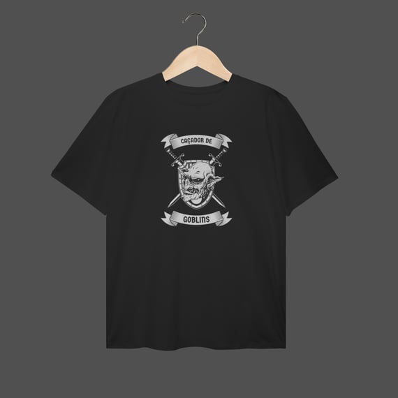 Camiseta Plus Size | Caçador de Goblins