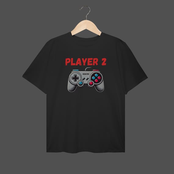 Camiseta Plus Size | Player 2