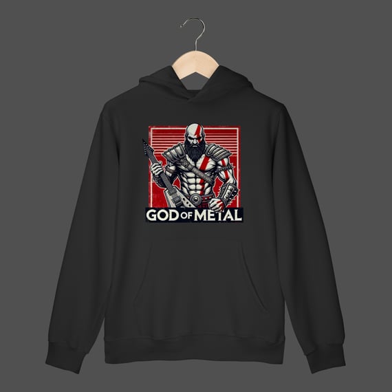 Moletom Canguru Prime | God Of Metal