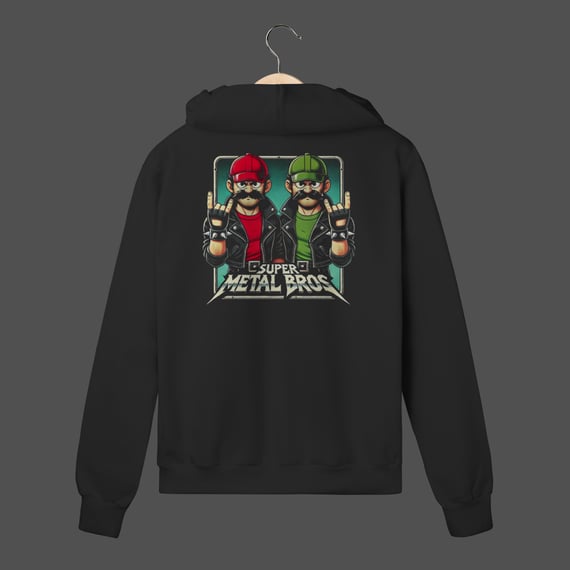Moletom C/ Zíper Prime | Super Metal Bros