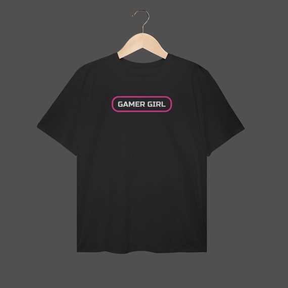Camiseta Plus Size | Gamer Girl