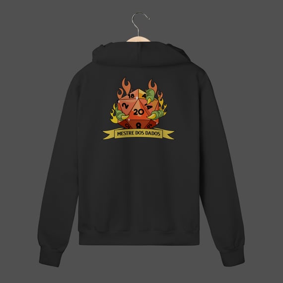 Moletom C/ Zíper Prime | Mestre dos Dados