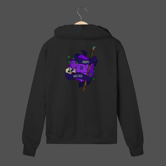 Moletom C/ Zíper Prime | Ooops! Bad Luck