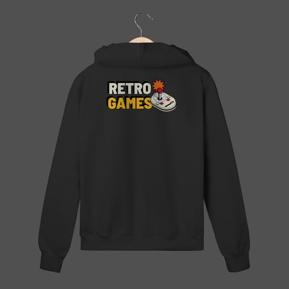 Moletom C/ Zíper Prime | Retro Games