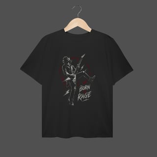 Nome do produto Camiseta Plus Size | Born To Rage