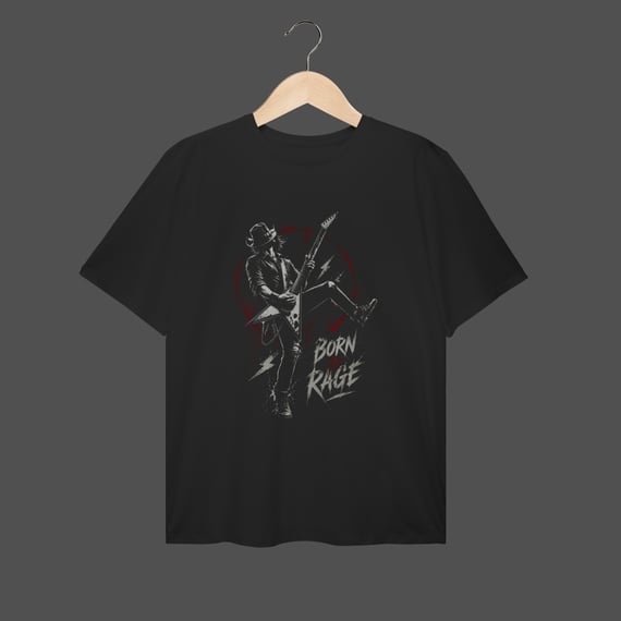 Camiseta Plus Size | Born To Rage