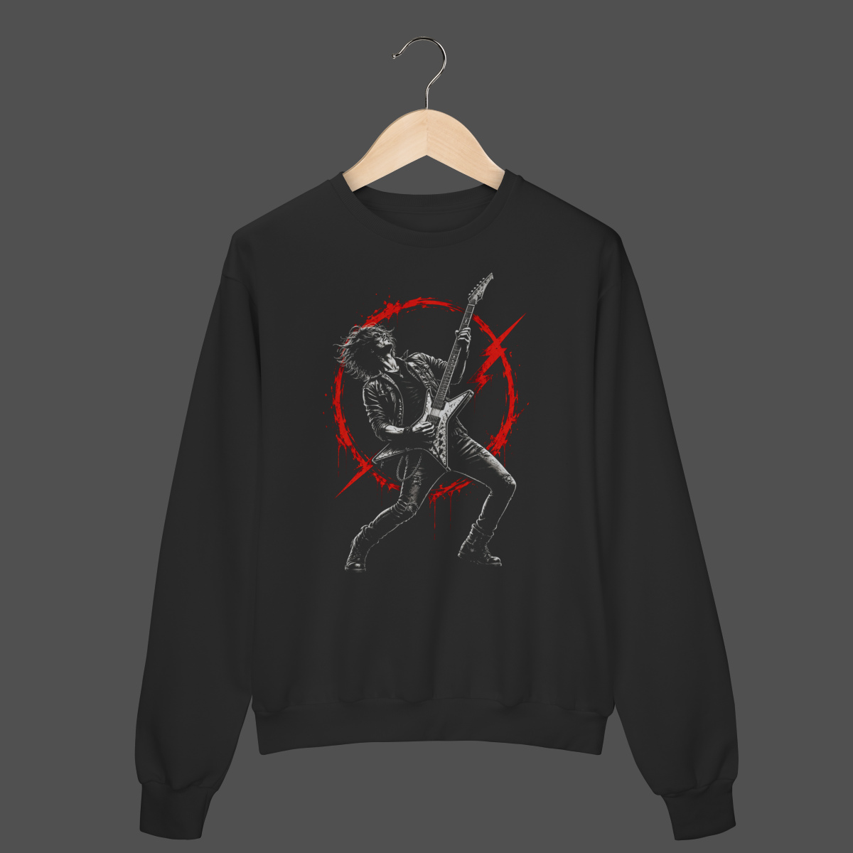 Nome do produto: Moletom Fechado Prime | Guitar Player