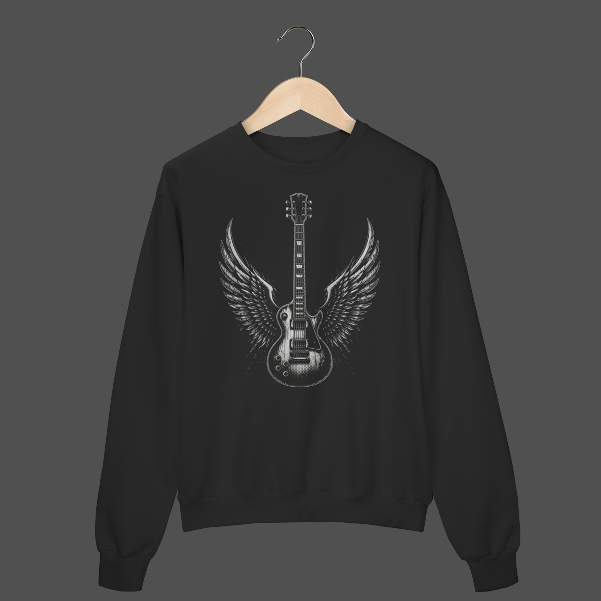 Nome do produto: Moletom Fechado Prime | Flying Guitar