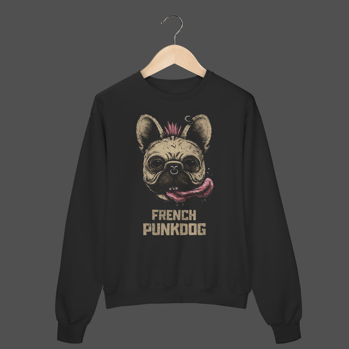 Nome do produto: Moletom Fechado Prime | French Punkdog