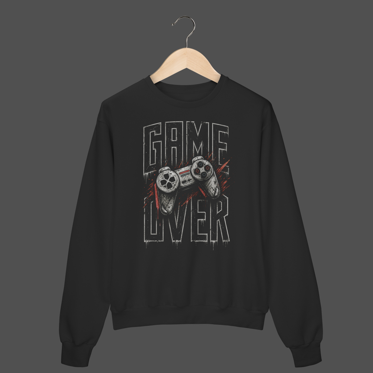 Nome do produto: Moletom Fechado Prime | Game Over
